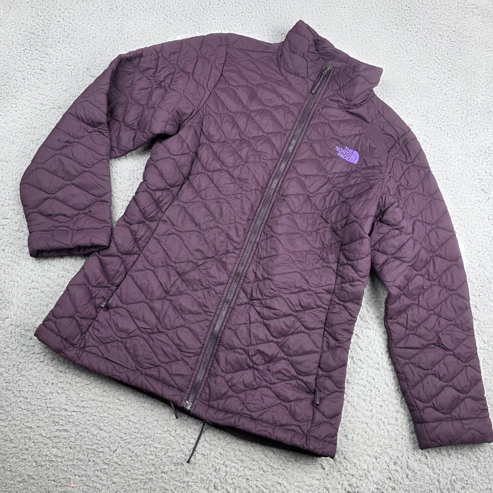 The‎ North Face Thermoball Quilted Puffer Jacket Womens Small Purple